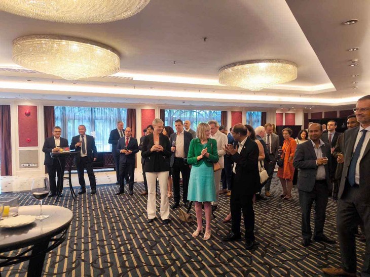 Placa conmemorativa honra primera sede de Embajada de México en Vietnam - ảnh 3