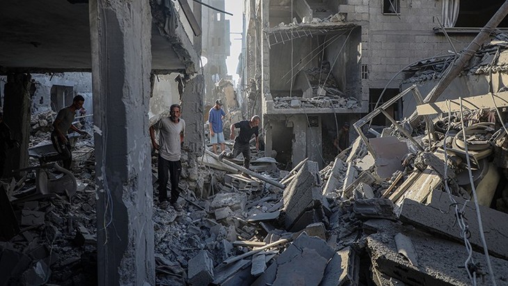 Israel acepta condiciones para alto el fuego de 60 días en Gaza, según Trump - ảnh 1