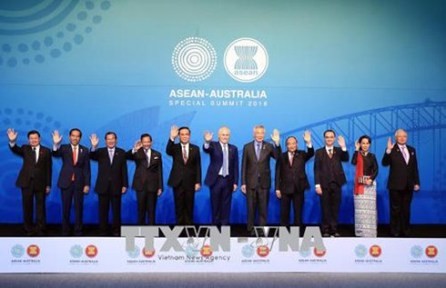 Primer ministro vietnamita inicia sus actividades en el marco de la Cumbre Especial Asean-Australia - ảnh 1