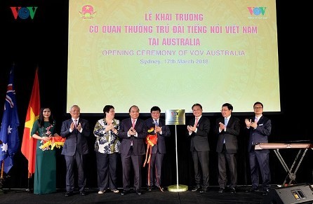 Primer ministro asiste a la inauguración de la nueva oficina de la VOV en Australia  - ảnh 1