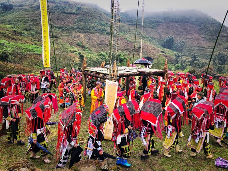 Ritual de “madurez” de la etnia Dao en Lao Cai - ảnh 7