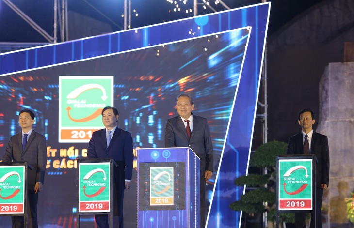 Inauguran evento TechDemo Gia Lai 2019 - ảnh 1