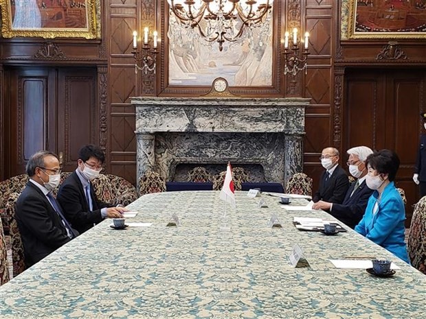 Titular del Legislativo japonesa alaba esfuerzos de Vietnam por contener el nuevo coronavirus - ảnh 1