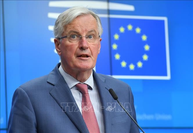 Reino Unido y la UE determinados a alcanzar un acuerdo comercial posterior al Brexit  - ảnh 1