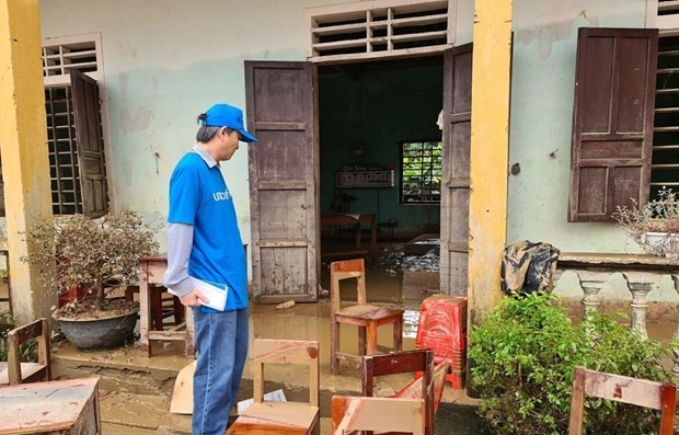 Unicef otorgará ayuda a niños de la región central de Vietnam afectada por las inundaciones - ảnh 1