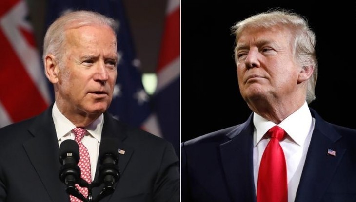 Trump y Biden continúan compitiendo ferozmente en los estados clave - ảnh 1