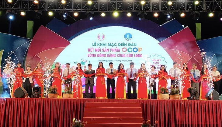 Inauguran el primer foro OCOP del Delta del Mekong - ảnh 1