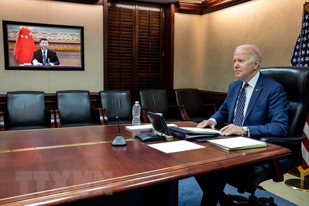 Líderes de China y Estados Unidos dialogan por teléfono - ảnh 1