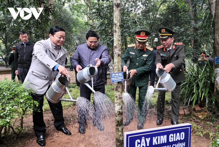 Premier de Vietnam lanza festival de plantación de árboles de año nuevo - ảnh 1