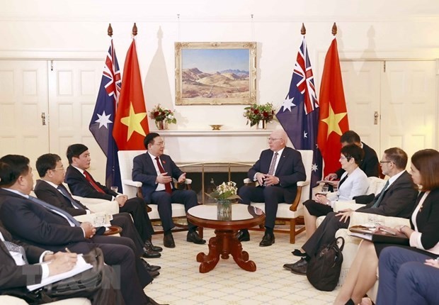 Gobernador general de Australia inicia visita de Estado de cuatro días a Vietnam - ảnh 1