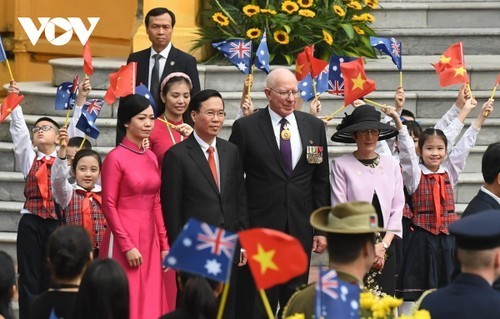 Gobernador general de Australia cumple con éxito su visita en Vietnam - ảnh 1