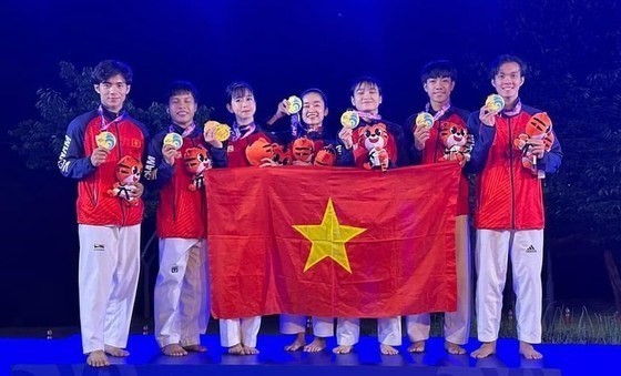 Oro para Vietnam en Campeonato Mundial de Demostración de Taekwondo - ảnh 1