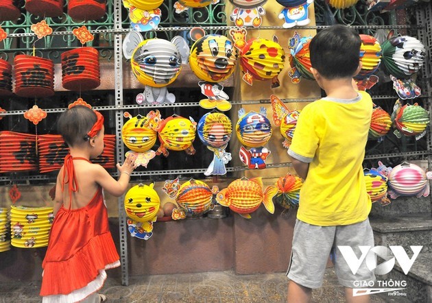 La atmósfera del Festival del Medio Otoño prevalece en la calle de los farolillos - ảnh 12