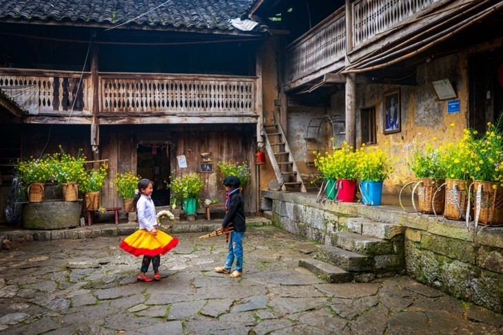 Espléndida meseta kárstica de Dong Van en Ha Giang - ảnh 9