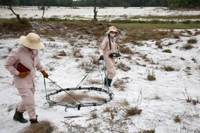 Quang Tri se esfuerza por ser una “provincia segura” contra minas y bombas - ảnh 1