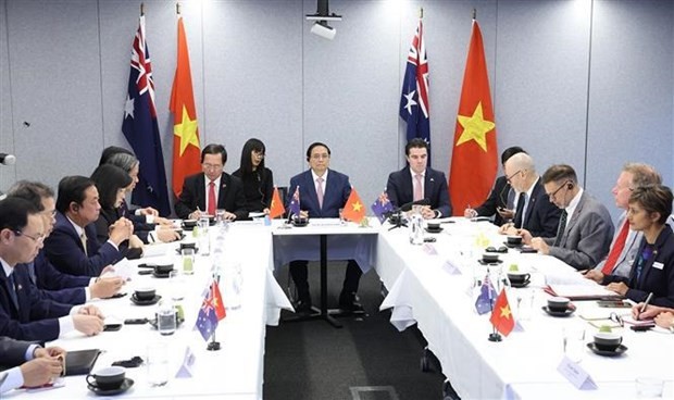 Premier Pham Minh Chinh visita organización australiana de investigación científica - ảnh 1