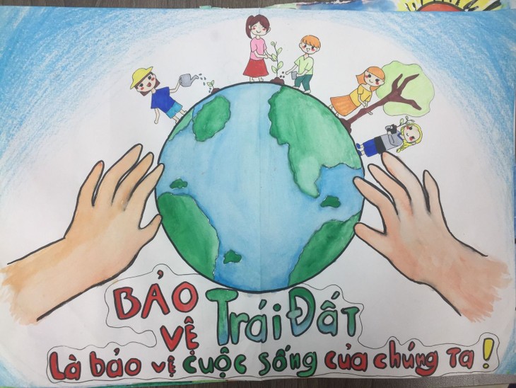 Composiciones vietnamitas con deseo de paz  - ảnh 2