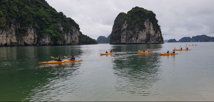 La travesía única “Vuelta por el Patrimonio de Ha Long” - ảnh 5