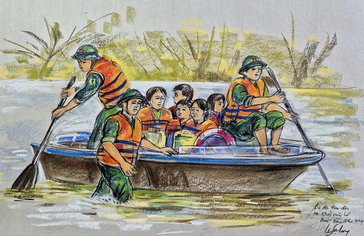 La solidaridad de los vietnamitas en difíciles situaciones - ảnh 1