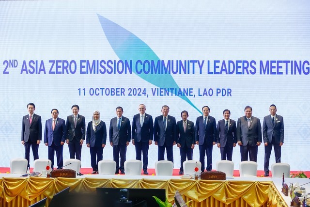 Primer ministro vietnamita pide cooperación para crear comunidad asiática neutra en carbono - ảnh 1