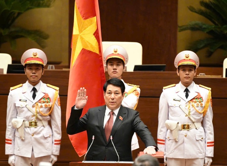 Líderes extranjeros felicitan al nuevo presidente de Vietnam  - ảnh 1