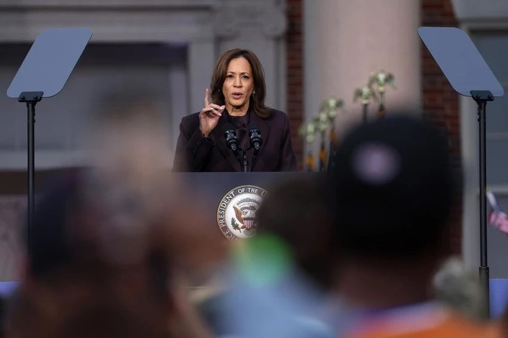 Kamala Harris y Joe Biden felicitan la victoria de Donald Trump - ảnh 1