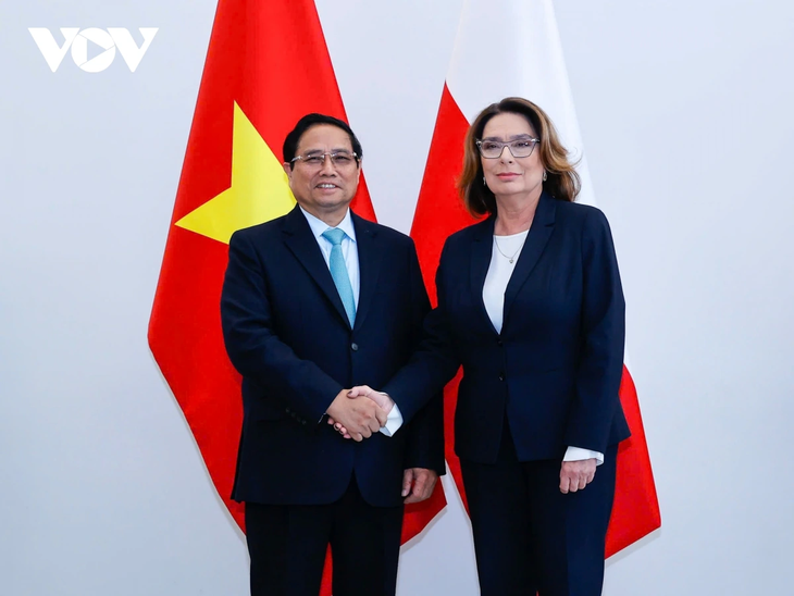 Premier vietnamita dialoga con altos dirigentes del Parlamento polaco - ảnh 1