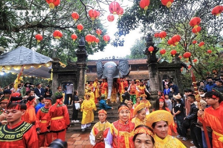 Festivales singulares en el primer mes lunar en Vietnam  - ảnh 9