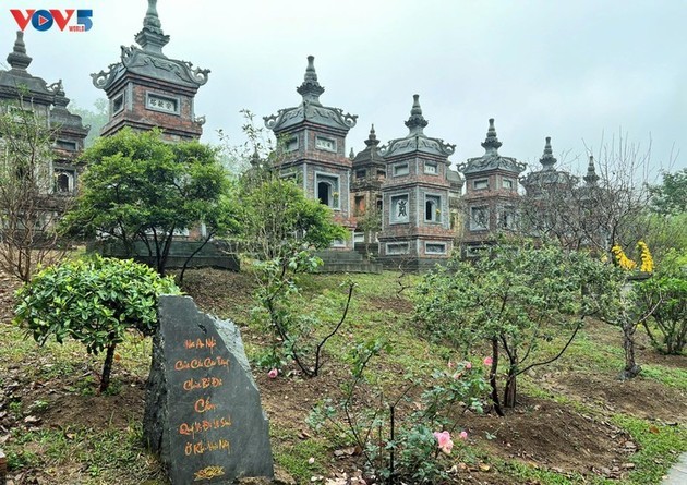 Pagoda Bo Da, hogar del jardín de estupas más grande de Vietnam - ảnh 2