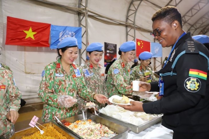 Reconocimiento a mujeres de Seguridad Pública vietnamitas en las misiones de paz de la ONU - ảnh 1