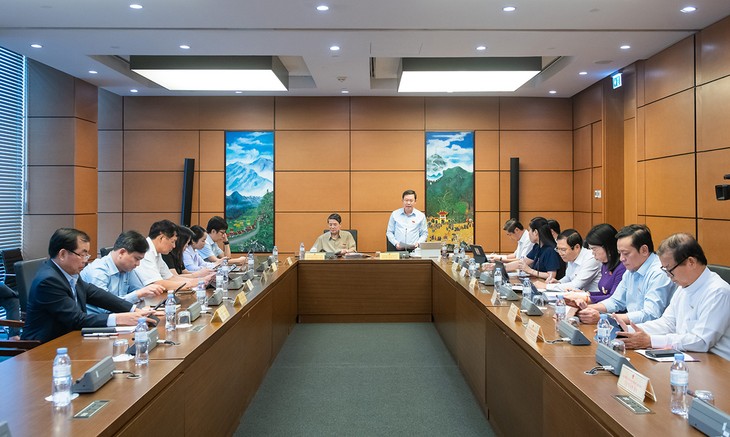 Piden opiniones de diputados vietnamitas sobre interpelación a ministros  - ảnh 1