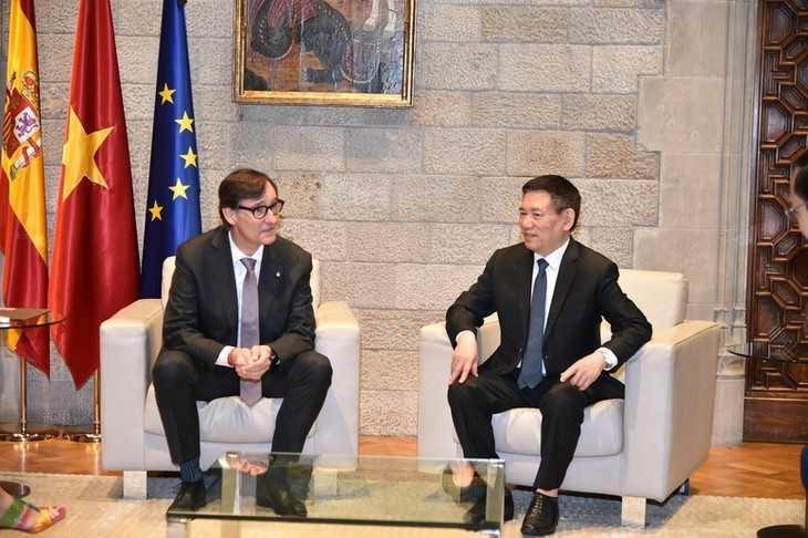 Últimas actividades del vicepremier vietnamita en España  - ảnh 1