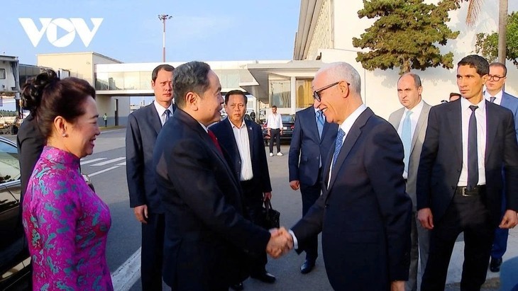 Líder del Parlamento vietnamita llega a Marruecos para una visita oficial - ảnh 1