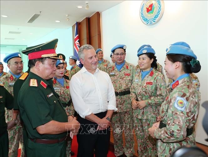 Australia apoya a Vietnam para fortalecer la capacidad en misiones de mantenimiento de la paz de la ONU - ảnh 1