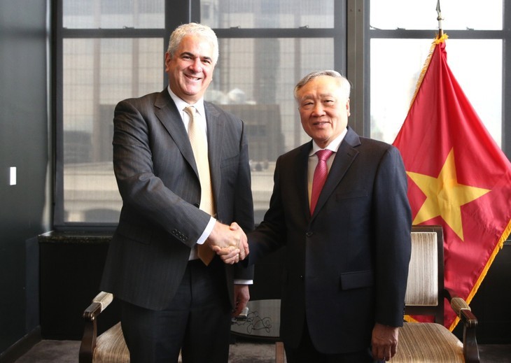 Interés estadounidense por el Centro Financiero Internacional de Vietnam - ảnh 1