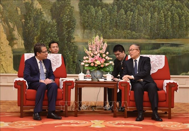 推动越南各地与中国天津市的合作 - ảnh 1