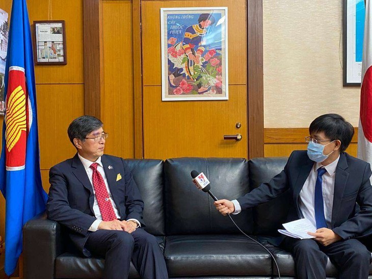 日本强调分享信息应对疫情的重要性 - ảnh 1