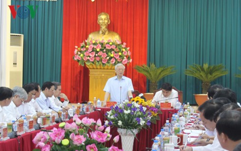  Nguyen Phu Trong en déplacement à Nghe An - ảnh 1