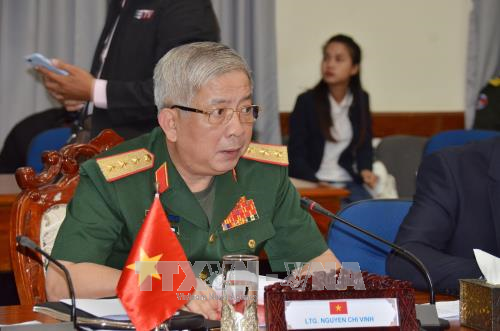 Vietnam-Cambodge: troisième dialogue sur la politique défensive   - ảnh 1