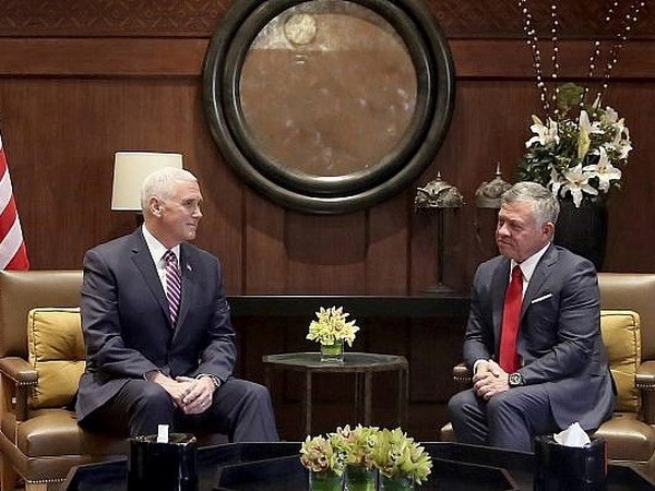 Le roi de Jordanie exprime à Pence son “inquiétude” au sujet de Jérusalem - ảnh 1