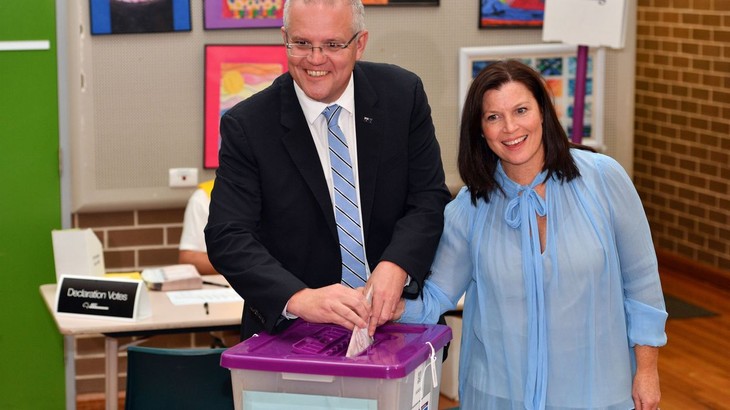 Élections en Australie: le conservateur Scott Morrison vainqueur surprise  - ảnh 1