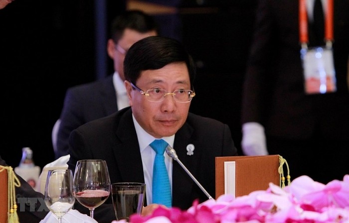 Pham Binh Minh préside la 10e conférence des ministres des Affaires étrangères Mékong-Ganga - ảnh 1