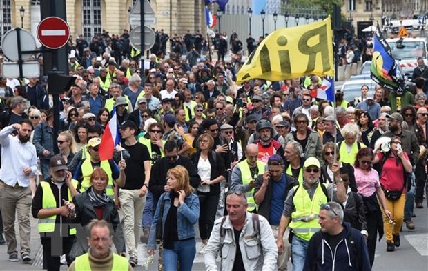 «Gilets jaunes» : Des manifestations émaillées de violences ce samedi, malgré le coronavirus - ảnh 1