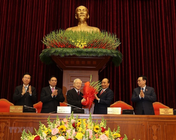  Нгуен Фу Чонг был переизбран генеральным секретарём ЦК КПВ 13-го созыва - ảnh 1