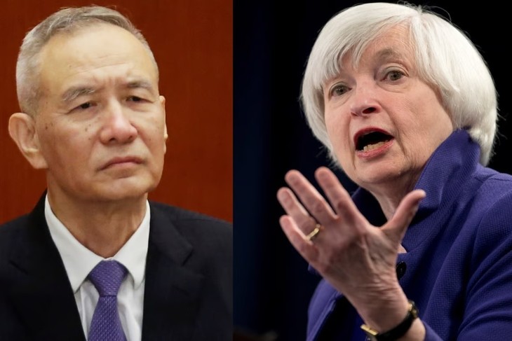 Janet Yellen va rencontrer le vice-Premier ministre chinois - ảnh 1