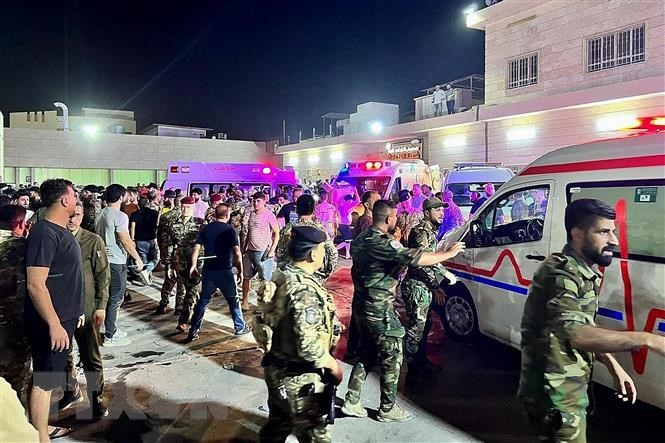 Irak: Trois jours de deuil national pour les victimes d’un incendie  - ảnh 1