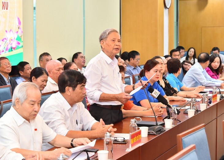 Nguyên Phu Trong rencontre des électeurs de Hanoï  - ảnh 1