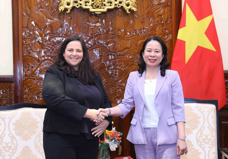 Vo Thi Anh Xuân reçoit les dirigeants de Ford Motor - ảnh 1