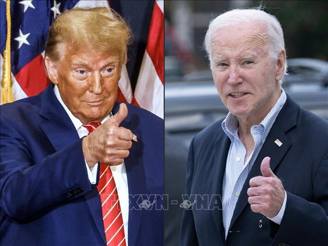 Course à la Maison Blanche: Donald Trump et Joe Biden en position de force - ảnh 1