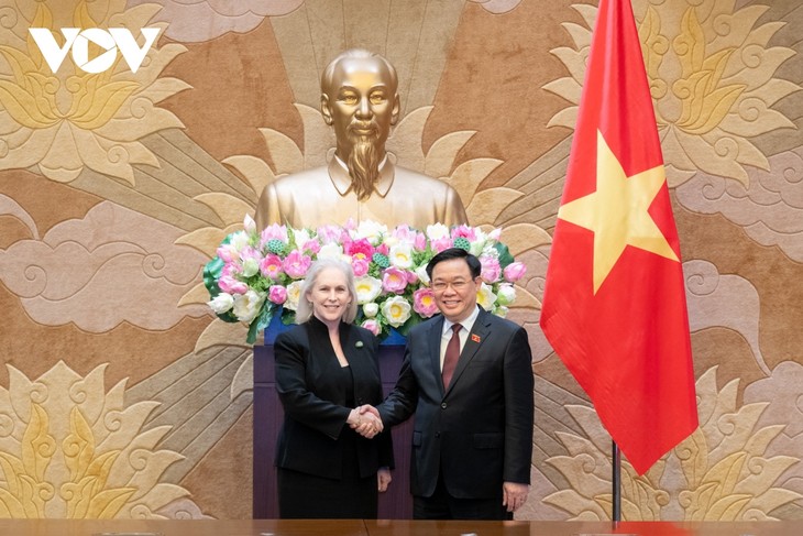 Vuong Dinh Huê rencontre Kirsten Gillibrand - ảnh 1